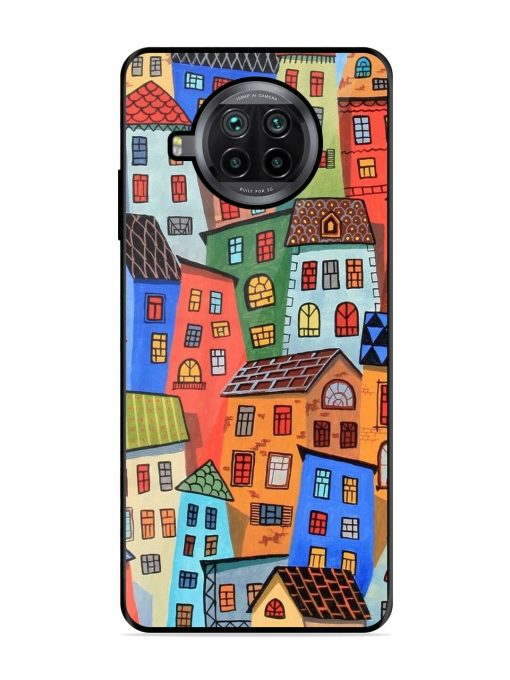 Rainbow House Glossy Soft Edge Case for Xiaomi Mi 10I (5G) Chachhi