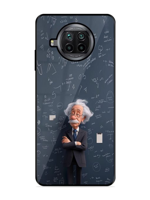 Albert Einstein Glossy Soft Edge Case for Xiaomi Mi 10I (5G) Chachhi