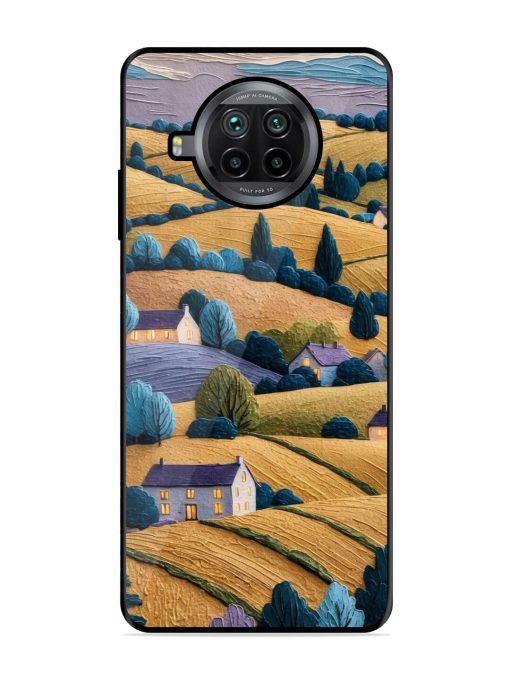 Rolling Hilltop Haven Glossy Soft Edge Case for Xiaomi Mi 10I (5G) Chachhi