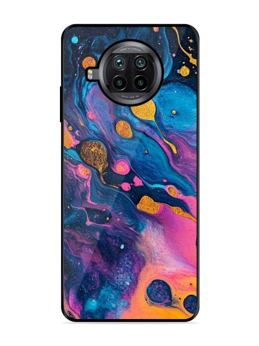 Cosmic Swirl Glossy Soft Edge Case for Xiaomi Mi 10I (5G) Chachhi