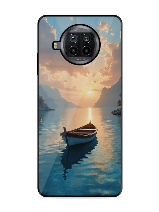 Serene Sunset Glossy Soft Edge Case for Xiaomi Mi 10I (5G) Chachhi