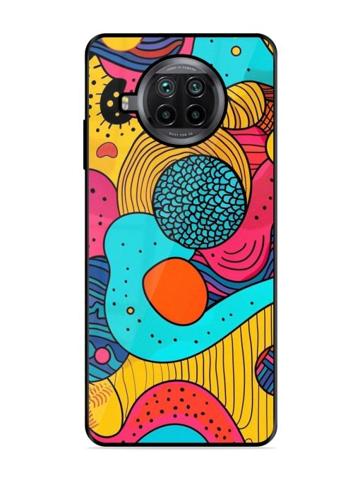 Psychedelic Patterns Glossy Soft Edge Case for Xiaomi Mi 10I (5G)