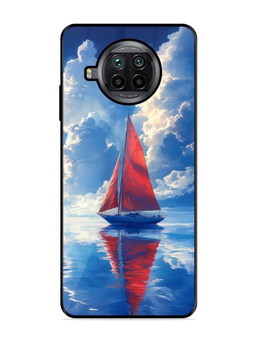 Crimson Sails Glossy Soft Edge Case for Xiaomi Mi 10I (5G) Chachhi