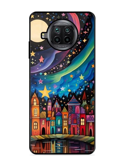 Starlit Village Glossy Soft Edge Case for Xiaomi Mi 10I (5G) Chachhi