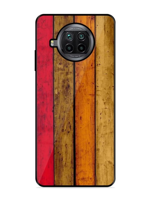 Colorful Woodgrain Glossy Soft Edge Case for Xiaomi Mi 10I (5G) Chachhi