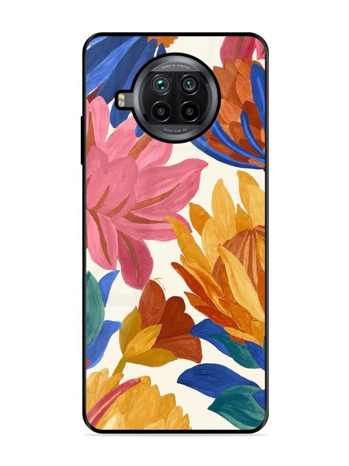 Blooming Tapestry Glossy Soft Edge Case for Xiaomi Mi 10I (5G) Chachhi