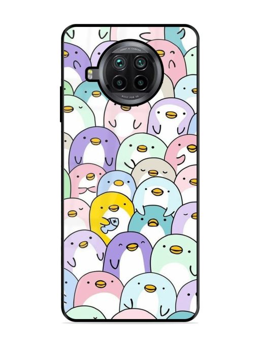 Penguin Party Glossy Soft Edge Case for Xiaomi Mi 10I (5G) Chachhi