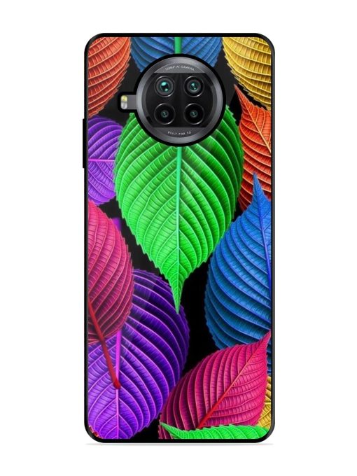 Rainbow Leaf Symphony Glossy Soft Edge Case for Xiaomi Mi 10I (5G) Chachhi