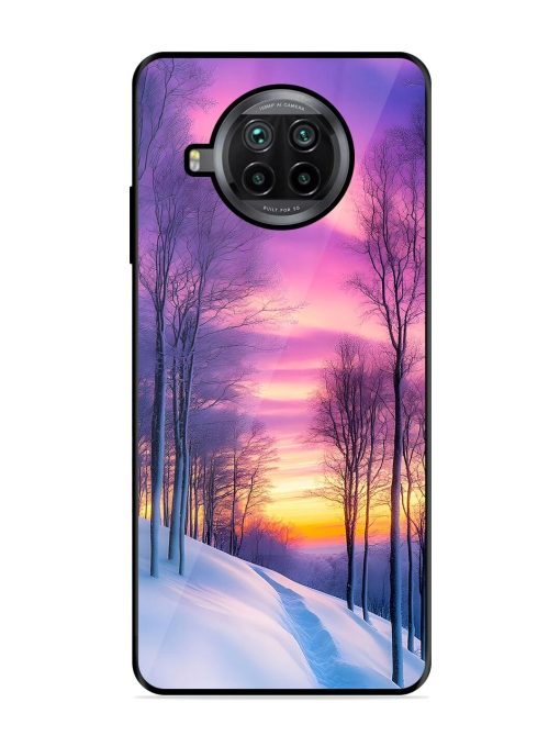 Winter'S Purple Haze Glossy Soft Edge Case for Xiaomi Mi 10I (5G) Chachhi