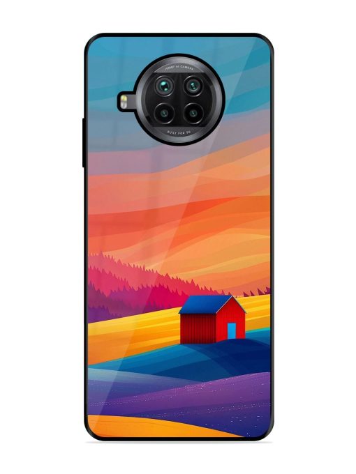 Sunset Solitude Glossy Soft Edge Case for Xiaomi Mi 10I (5G) Chachhi