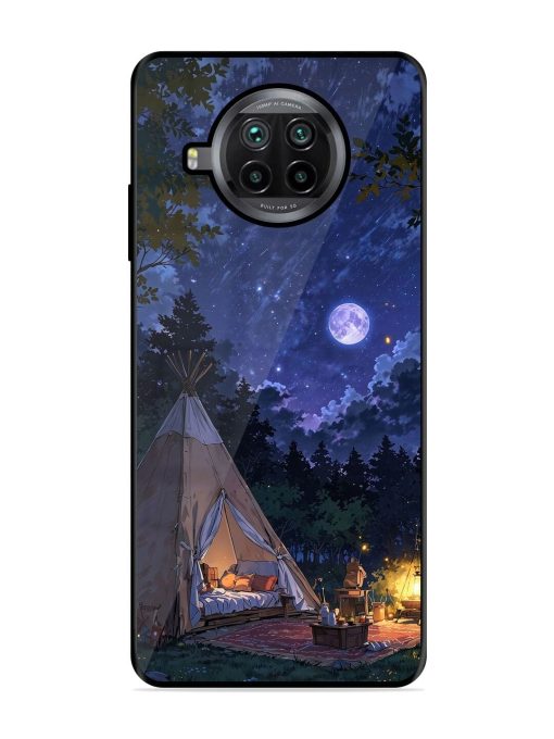 Moonlight Camping Glossy Soft Edge Case for Xiaomi Mi 10I (5G) Chachhi