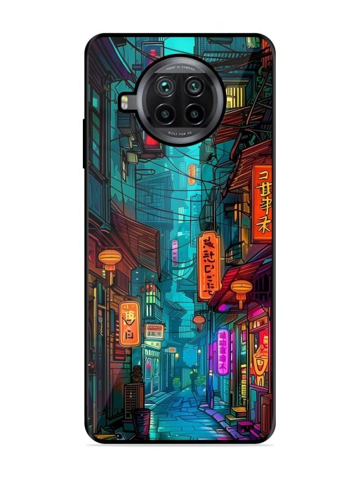 Neon Nightscape Glossy Soft Edge Case for Xiaomi Mi 10I (5G) Chachhi