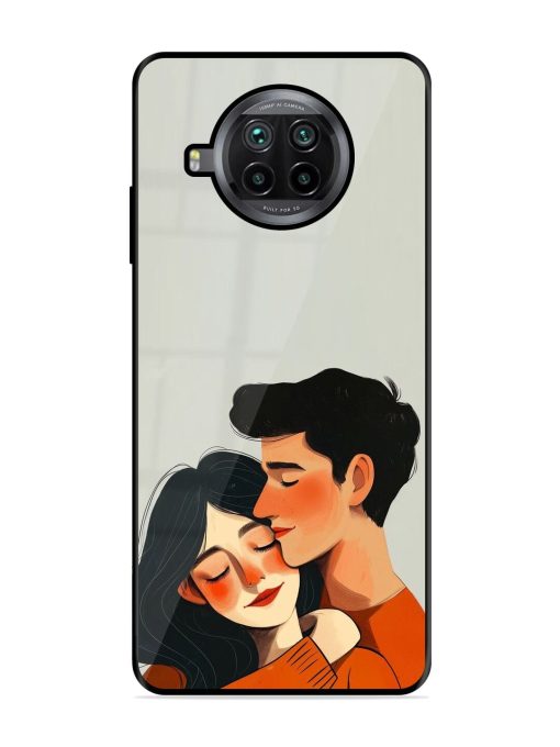 Craft Couples Glossy Soft Edge Case for Xiaomi Mi 10I (5G) Chachhi