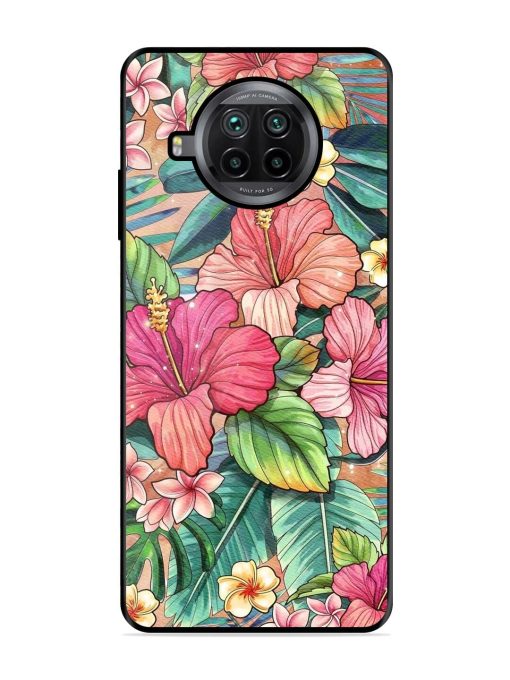 Tropical Tapestry Glossy Soft Edge Case for Xiaomi Mi 10I (5G)