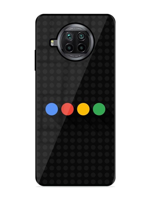 Google Dots Glossy Soft Edge Case for Xiaomi Mi 10I (5G) Chachhi