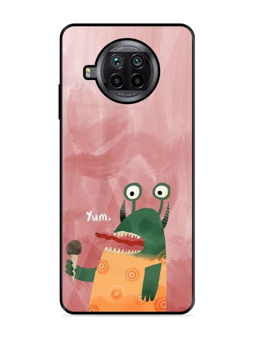 Hungry Monster Glossy Soft Edge Case for Xiaomi Mi 10I (5G) Chachhi