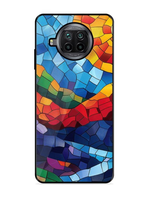 Mosaic Sunset Glossy Soft Edge Case for Xiaomi Mi 10I (5G)