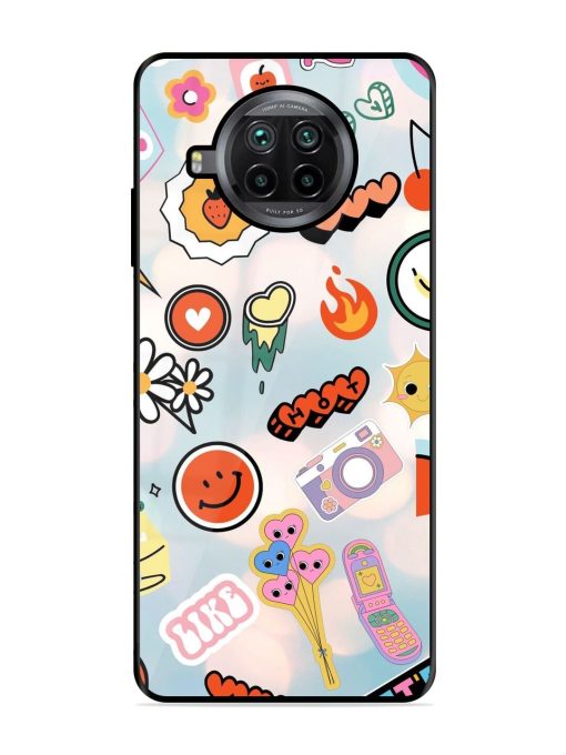 Cheerful Glossy Soft Edge Case for Xiaomi Mi 10I (5G) Chachhi