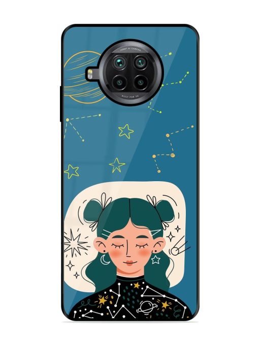 Cosmic Daydreamer Glossy Soft Edge Case for Xiaomi Mi 10I (5G) Chachhi