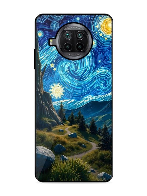 Starry Night In The Shire Glossy Soft Edge Case for Xiaomi Mi 10I (5G) Chachhi