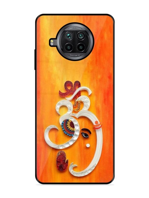 Ganesha In Quilling Art Glossy Soft Edge Case for Xiaomi Mi 10I (5G) Chachhi