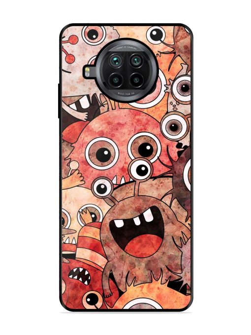 Monster Mash Glossy Soft Edge Case for Xiaomi Mi 10I (5G) Chachhi