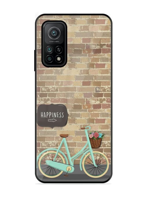 Pedaling Towards Happiness Glossy Soft Edge Case for Xiaomi Mi 10T (5G) Chachhi