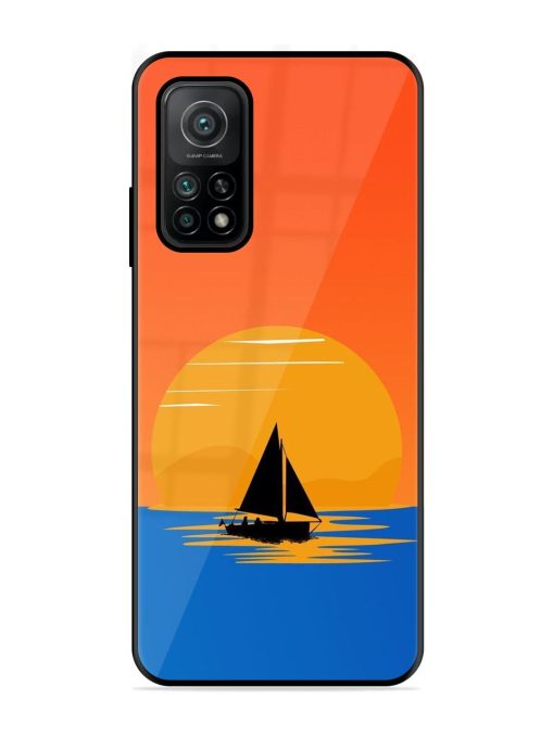 Sunset Sail Glossy Soft Edge Case for Xiaomi Mi 10T (5G)