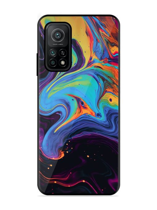 Liquid Dreamscape Glossy Soft Edge Case for Xiaomi Mi 10T (5G) Chachhi