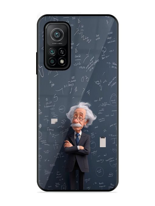 Albert Einstein Glossy Soft Edge Case for Xiaomi Mi 10T (5G) Chachhi