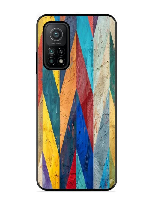 Abstract Tapestry Glossy Soft Edge Case for Xiaomi Mi 10T (5G) Chachhi