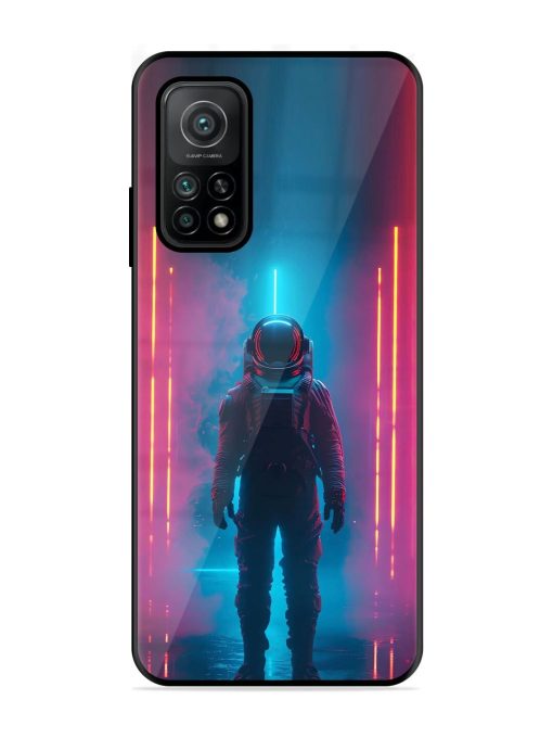 Neon Astronaut Glossy Soft Edge Case for Xiaomi Mi 10T (5G)