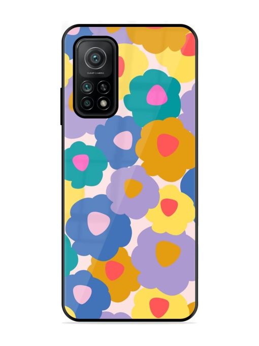 Flower Power Glossy Soft Edge Case for Xiaomi Mi 10T (5G) Chachhi