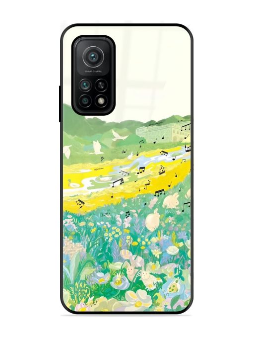 Melody In Bloom Glossy Soft Edge Case for Xiaomi Mi 10T (5G) Chachhi