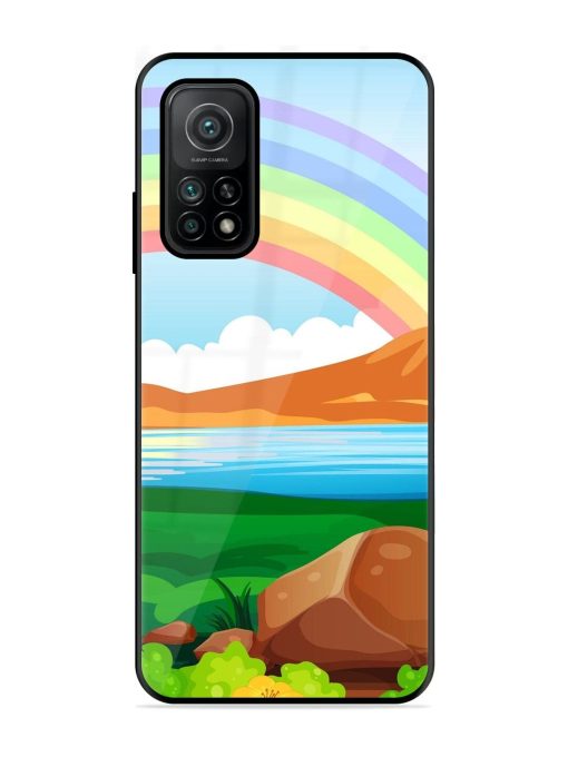 Rainbow Over The Lake Glossy Soft Edge Case for Xiaomi Mi 10T (5G) Chachhi