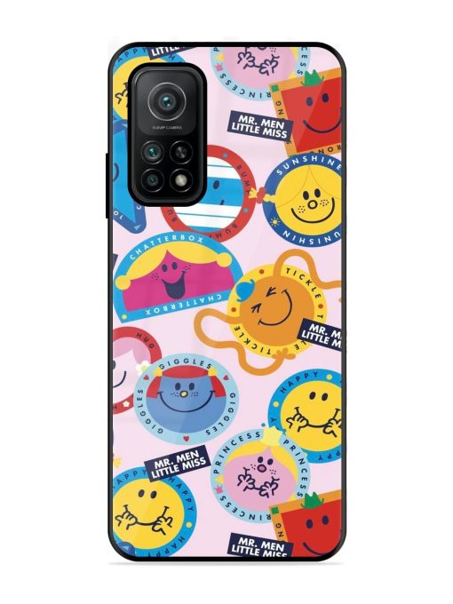 Whimsical Mr. Men & Little Miss Glossy Soft Edge Case for Xiaomi Mi 10T (5G) Chachhi