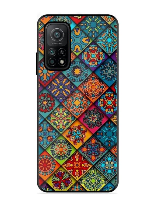 Patchwork Mandala Mosaic Glossy Soft Edge Case for Xiaomi Mi 10T (5G) Chachhi