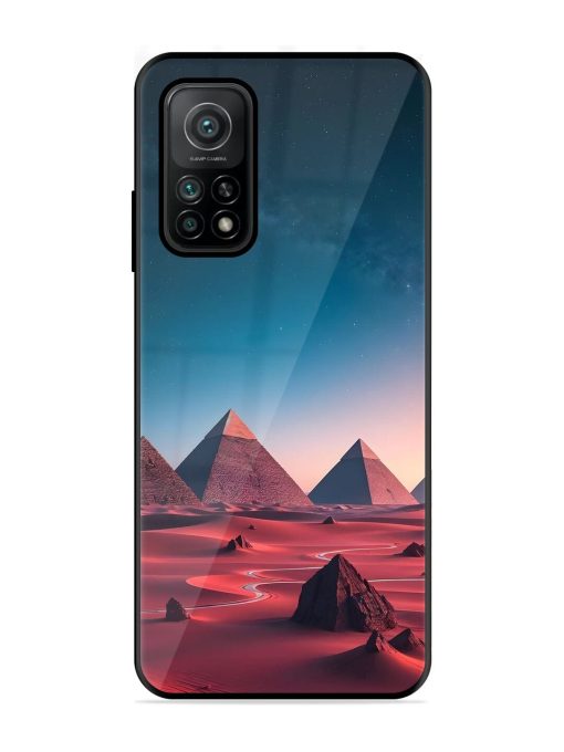 Ancient Wonders Sky Glossy Soft Edge Case for Xiaomi Mi 10T (5G) Chachhi