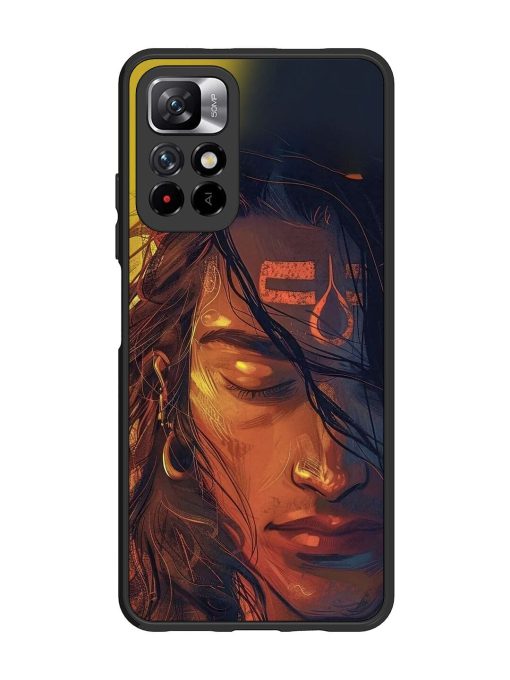 Tranquil Shiva Glossy Soft Edge Case for Xiaomi Mi 11I (5G) Chachhi