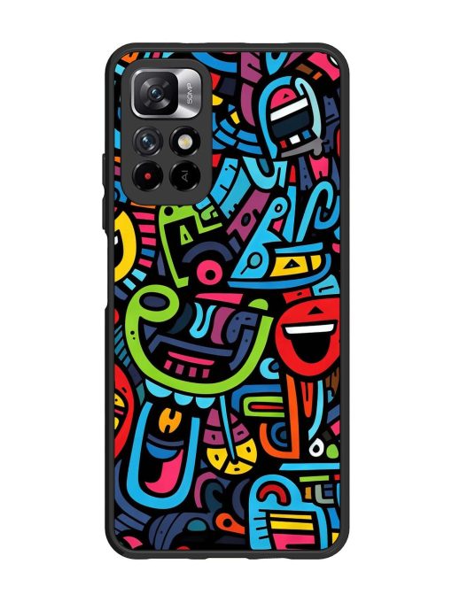 Doodlephoria Glossy Soft Edge Case for Xiaomi Mi 11I (5G) Chachhi