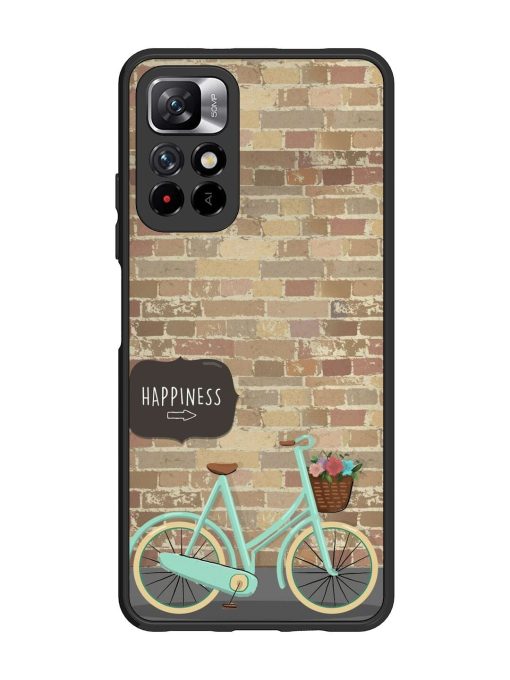 Pedaling Towards Happiness Glossy Soft Edge Case for Xiaomi Mi 11I (5G) Chachhi