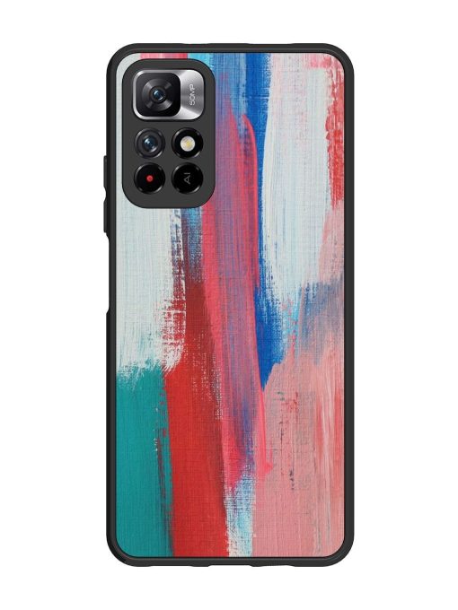 Colorful Chaos Glossy Soft Edge Case for Xiaomi Mi 11I (5G) Chachhi