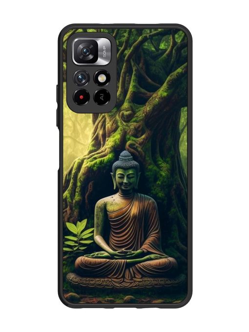 Green Buddha Art Glossy Soft Edge Case for Xiaomi Mi 11I (5G) Chachhi