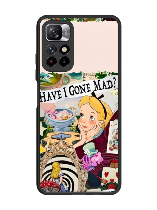 Mad Hatter'S Collage Glossy Soft Edge Case for Xiaomi Mi 11I (5G) Chachhi