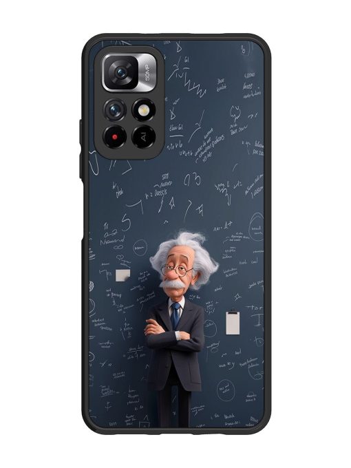 Albert Einstein Glossy Soft Edge Case for Xiaomi Mi 11I (5G) Chachhi