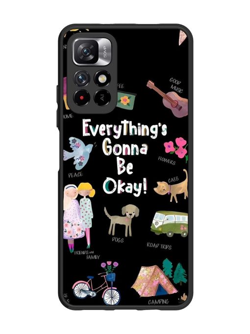 Everything'S Gonna Be Okay Glossy Soft Edge Case for Xiaomi Mi 11I (5G) Chachhi