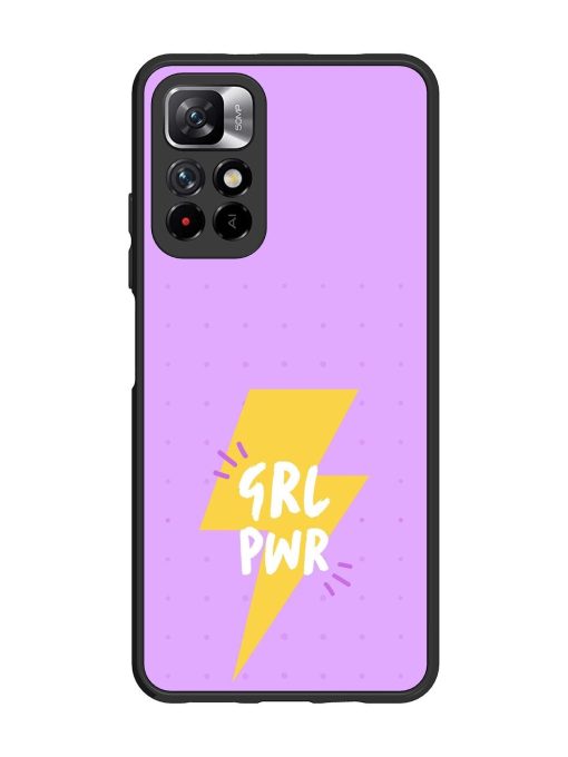 Girl Power Spark Glossy Soft Edge Case for Xiaomi Mi 11I (5G) Chachhi