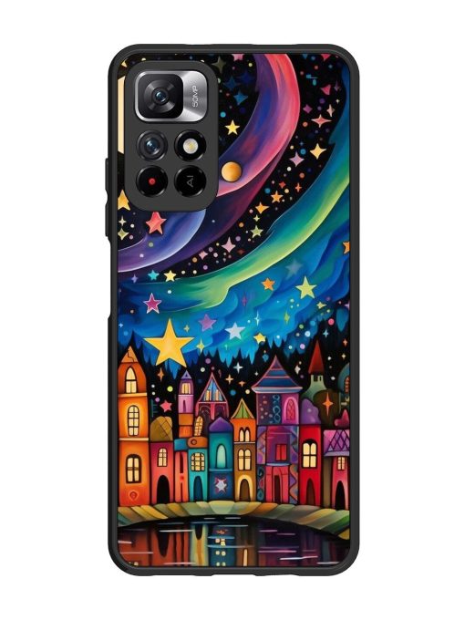 Starlit Village Glossy Soft Edge Case for Xiaomi Mi 11I (5G) Chachhi