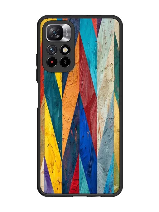 Abstract Tapestry Glossy Soft Edge Case for Xiaomi Mi 11I (5G) Chachhi