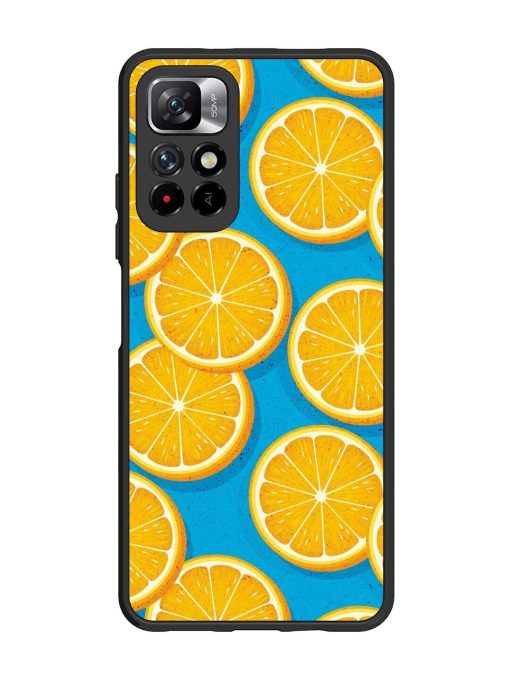 Citrus Symphony Glossy Soft Edge Case for Xiaomi Mi 11I (5G) Chachhi